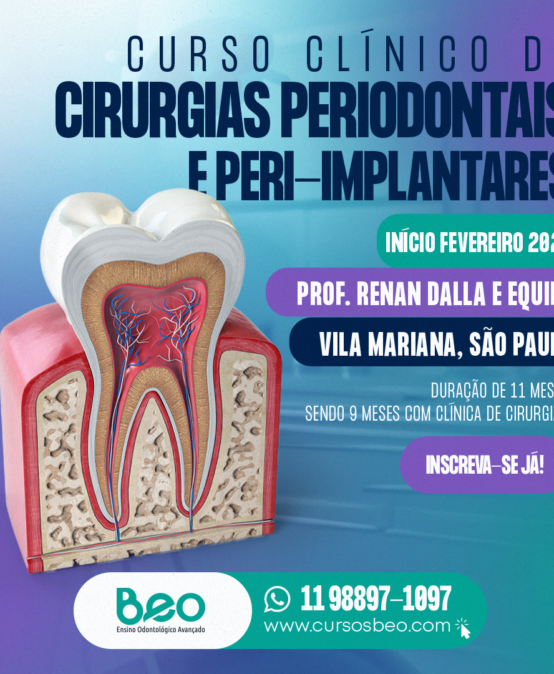 Curso Clínico de Cirurgias Periodontais e Peri-Implantares